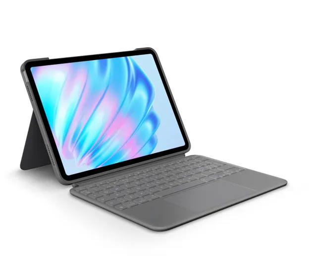 Combo Touch for iPad Air 11" (M2) & iPad Air (5th gen) - Oxford Grey - Tastatur & Folio set - Nordisk - Grå