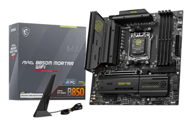 MSI MAG B850M Mortar WiFi AM5 mATX DDR5