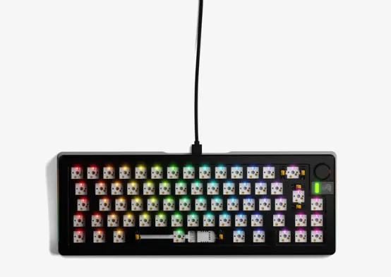 GMMK 3 Pro 65% Barebones mekaniskt gamingtangentbord, svart