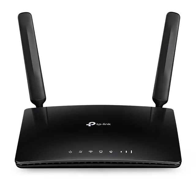 TL-MR6500v, Wi-Fi 4 (802.11n), Singel-band (2,4 GHz), Nätverksansluten (Ethernet), 3G, Svart, Bordsrouter