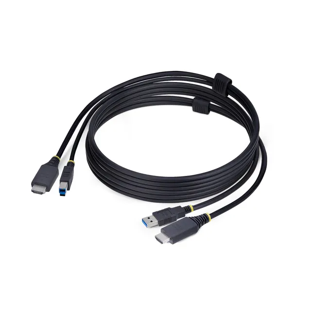 6ft (1.8m) HDMI and USB 5Gbps KVM Cab
