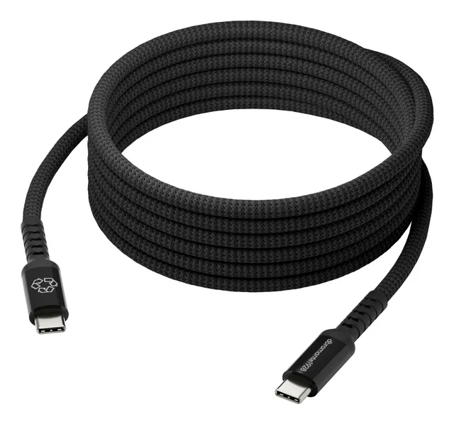 Re-Charge It USB-C kabel 3m (svart)