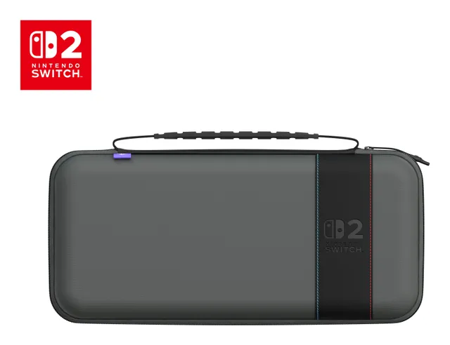 TBA-8202-85, Resefodral, Nintendo, Svart, Kol, EVA (Ethylene Vinyl Acetate), Polyester, Termoplastisk polyuretan (TPU), Nintendo Switch 2, Stötsäker, Fallsäker, Reptålig