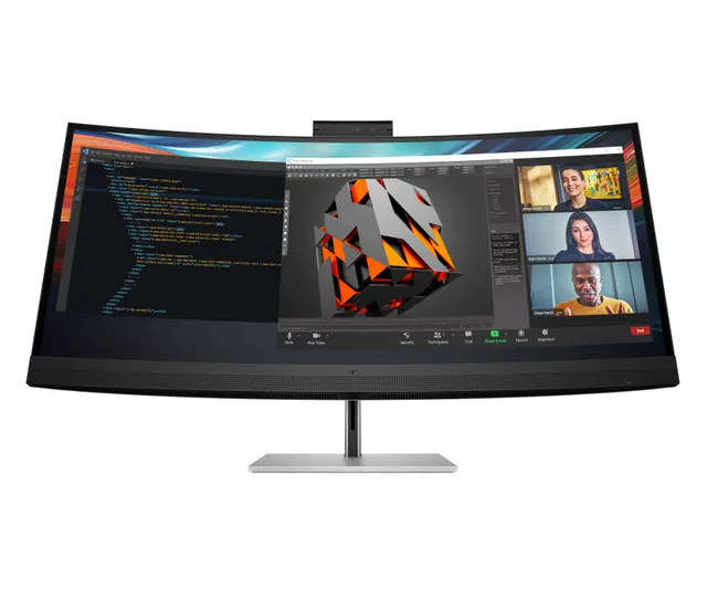 HP 740pm - Series 7 Pro - LED-skärm - böjd - 40" (39.7" visbar) - 5120 x 2160 WUHD @ 60 Hz - IPS - 300 cd/m² - 1000:1 - 5 ms - 2xThunderbolt 3, HDMI,
