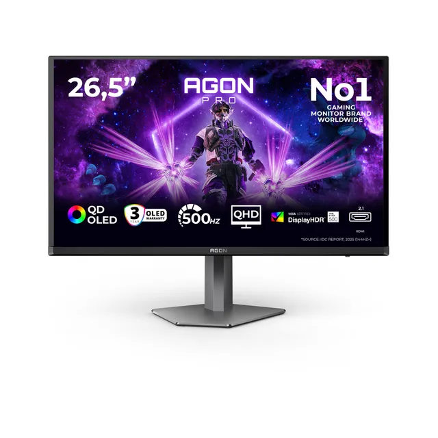 27" AGON Pro AG276QKD2 OLED QHD 500 Hz