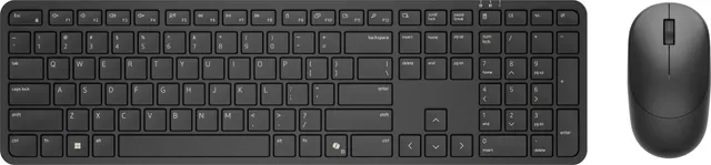 Pro 5 KM526 - keyboard and mouse set - QWERTY - Pan Nordic - black Input Device - Tastatur & Mus set - Nordisk - Svart