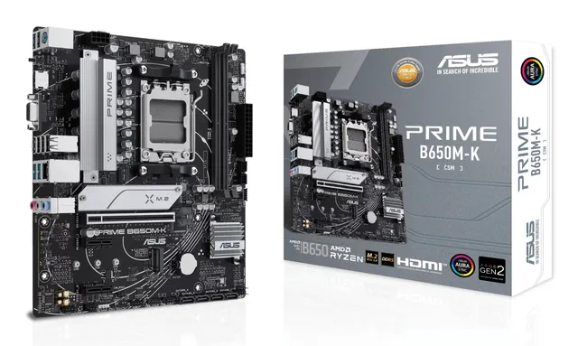ASUS Prime B650M-K AM5 mATX DDR5