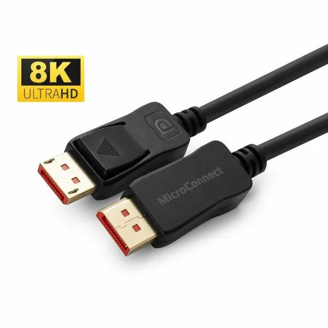 - DisplayPort-kabel - DisplayPort (ha