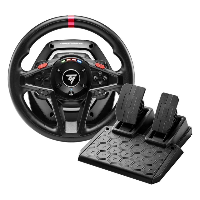 T128 - PS5/PS4/PC - Wired Steering wheel & Pedal set - Sony PlayStation 4