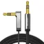 10599 Flat cable AUX audio cable 3.5mm mini jack - 2m - Silver