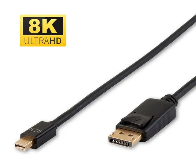 - DisplayPort-kabel - DisplayPort (ha