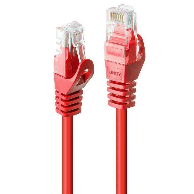 Basic patch cable - 3 m - red - Röd - 3m