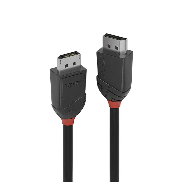 Black DisplayPort 1.2 Cable - 1m