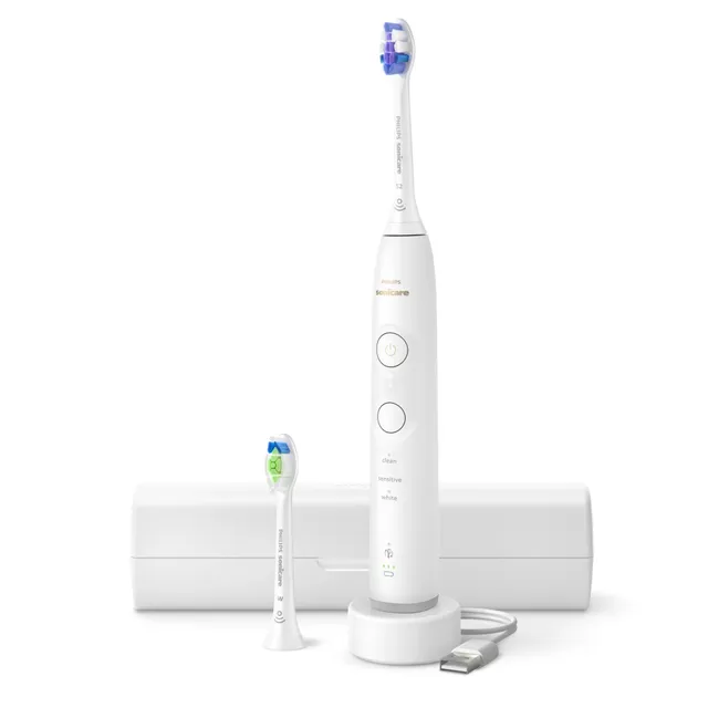 eltandborste Sonicare 6500 series HX7410/02 - tooth brush - white