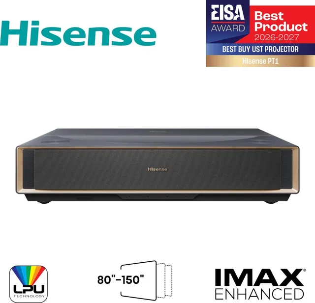 PT1 4K HDR Laser TV projektor