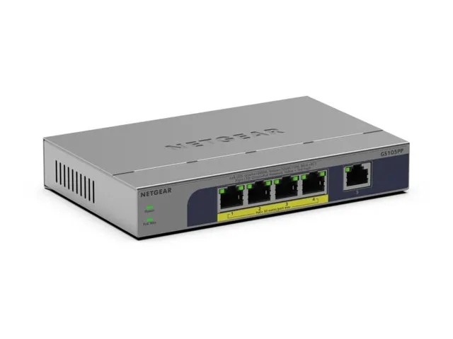 GS105PP - Switch - ohanterad - 1 x 10/100/