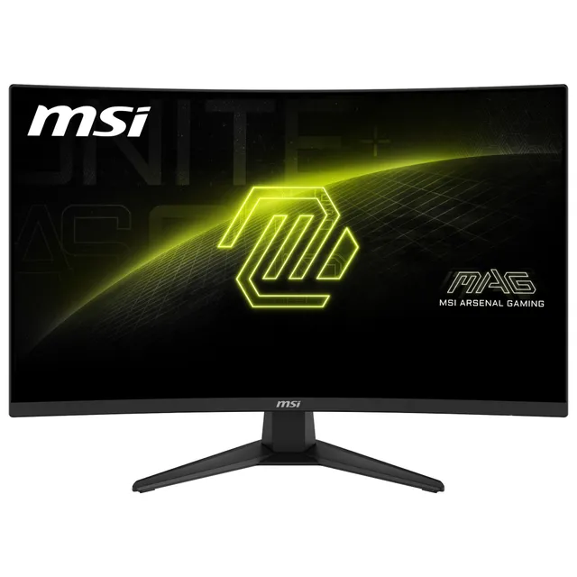 MAG 321CQF E18 - LED-skärm - böjd - 32 (31.5 visbar) - 2560 x 1440 WQHD @ 180 Hz - Rapid VA - 300 cd/m² - 3000:1 - 0.5 ms - 2xHDMI, DisplayPort