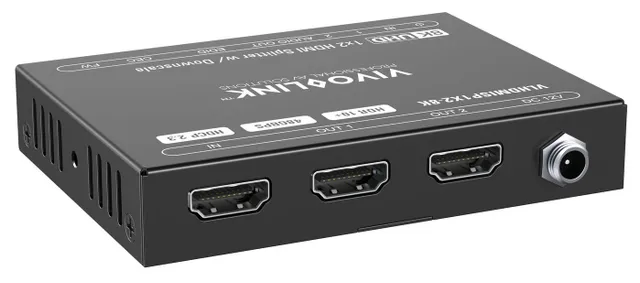 - Video/audiosplitter - 8k60Hz - 2 x HDMI