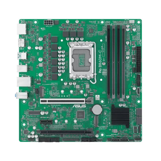 PRO B860M-C-CSM Moderkort - Intel B860 - Intel LGA1851 - DDR5 RAM - Micro-ATX