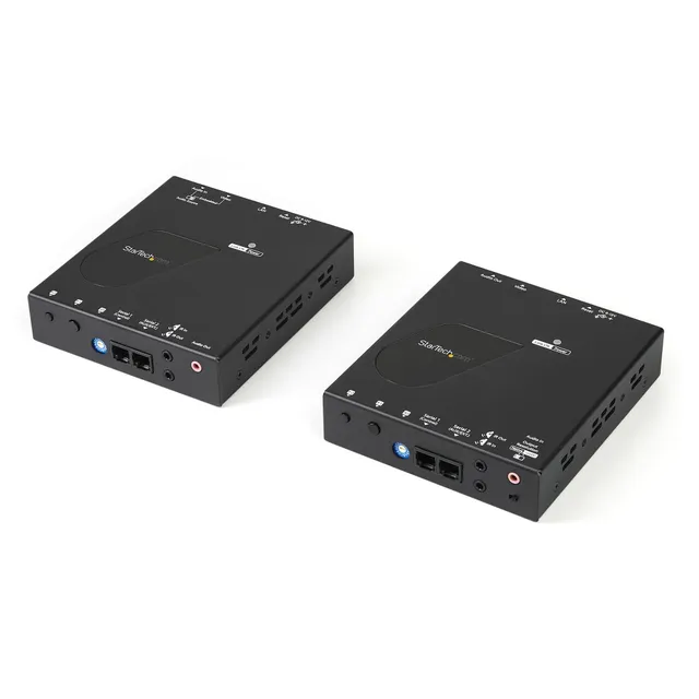 HDMI över IP-förlängarpaket - 4K - Video/ljud/infraröd/seriell förlängare - 1GbE - upp till 100 m - för P/N: ST12MHDLAN4R, VIDWALLMNT