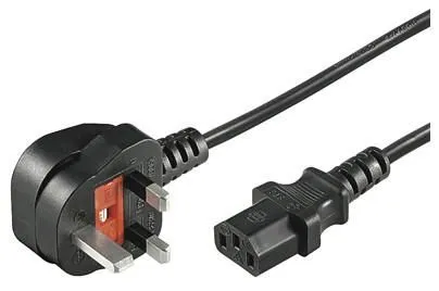 - Strömkabel - BS 1363 till power IEC