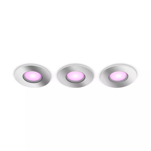 Hue Xamento Infälld Spotlight För Badrum - Krom - 3-Pack
