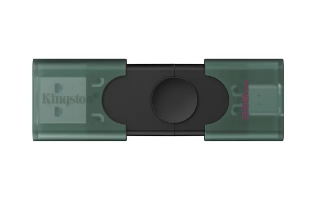 DataTraveler Duo - USB flash-enhet - 256 GB - USB 3.2 Gen 1 / USB-C