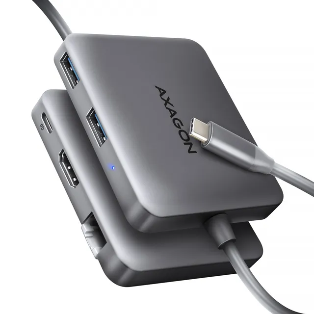 HMC-5HL - Dockningsstation - för bordsdator, smartmobil, surfplatta - USB-C 3.2 Gen 1 / USB 3.0 / Thunderbolt 3 / Thunderbolt 4 - HDMI - 1GbE
