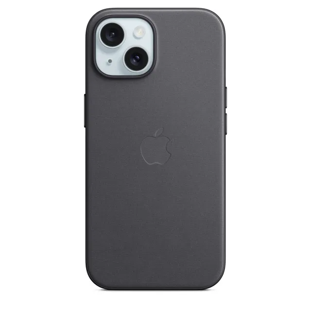 iPhone 15 FineWoven Case med MagSafe - Black