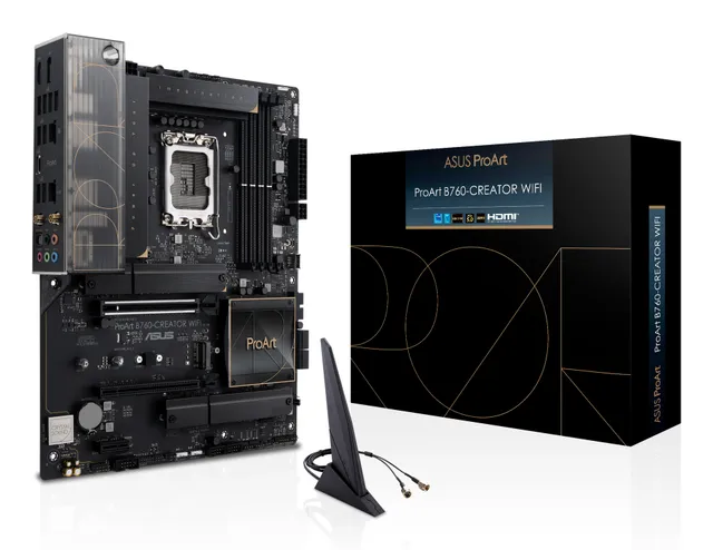 ProArt B760-CREATOR WIFI Moderkort - Intel B760 - Intel LGA1700 - DDR5 RAM - ATX