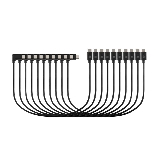 USB-C-laddningskablar (10-pack)