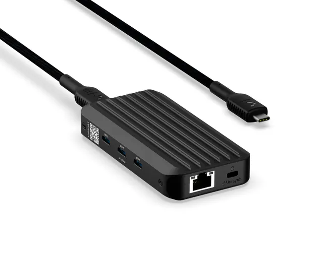 8 Port USB-C Hub V3 140W Black