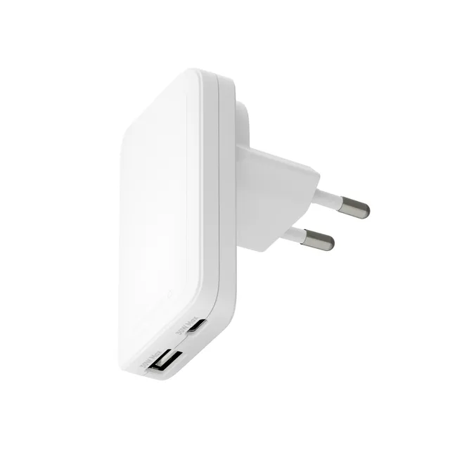 Pro - EU/US Slim Charger - USB-C 30W+30W-A