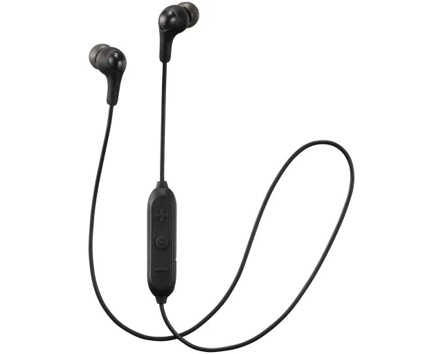HA-FX9BT Gumy - Hörlurar med mikrofon - inuti örat - Bluetooth - trådlös - svart