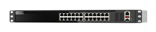 QSW-M3224-24T - Switch - L3 Lite - Administrerad - 24 x 100/1000/2.5G/5G/10GBase-T - rackmonterbar