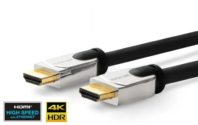 Pro - HDMI-kabel - HDMI hane till HDMI ha