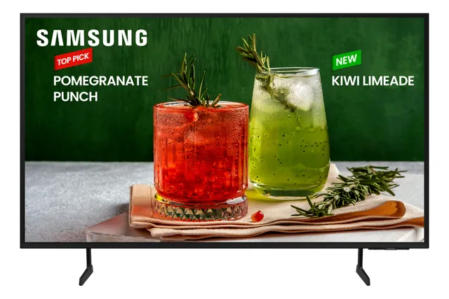 BE75D-H BED-H Series - 75" LED-backlit LCD TV - Crystal UHD - 4K - for digital signage