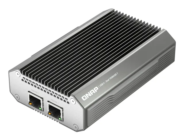 QNA-UC10G2T - Nätverksadapter - USB4 / Thunderbolt 4 - 10Gb Ethernet x 2