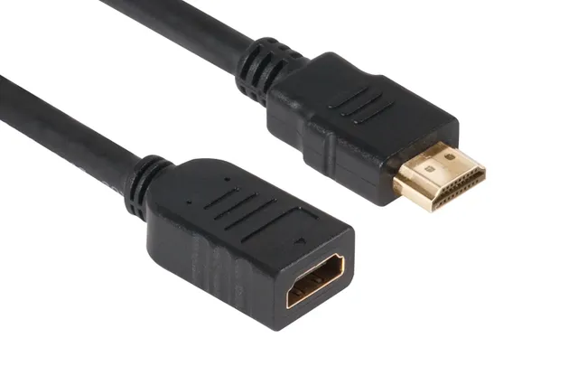 CAC-1320 HDMI 2.0 -kaapeli, jossa Ethernet, 5 m, musta