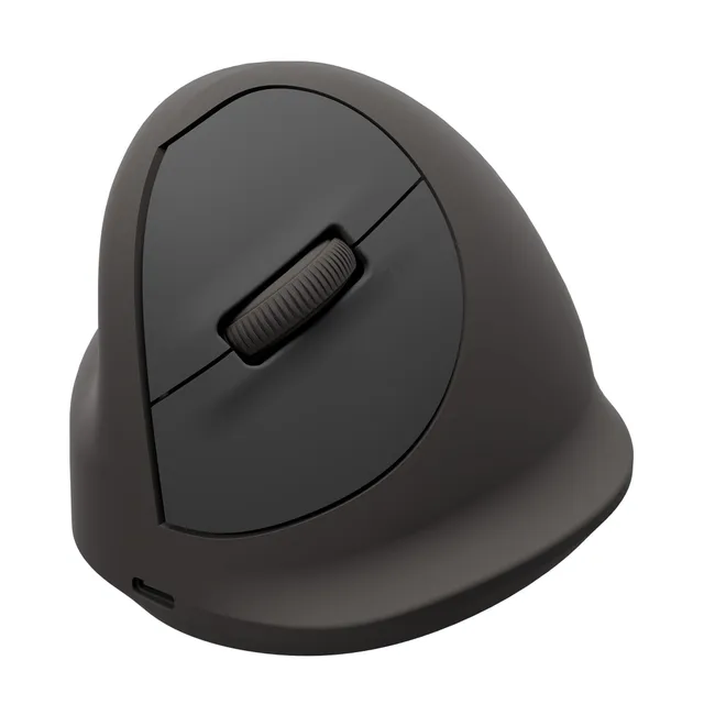 Ergonomic Mouse Large Left - Mouse - Optic - 5 knappar - Svart