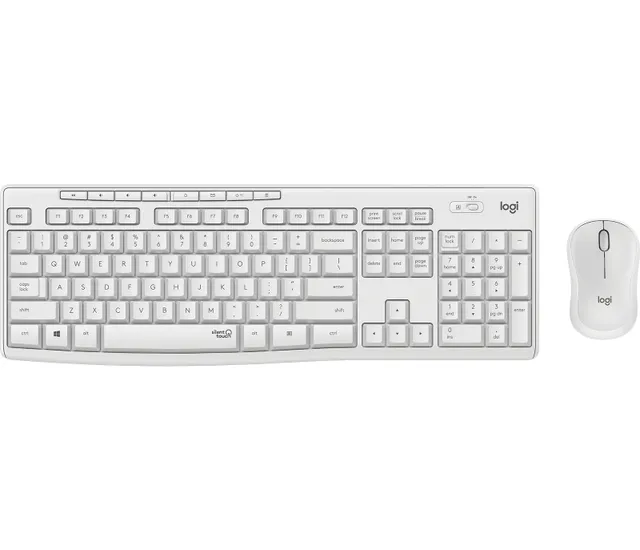 MK295 Trådlös mus- och tangentbordskombination med SilentTouch-teknik
