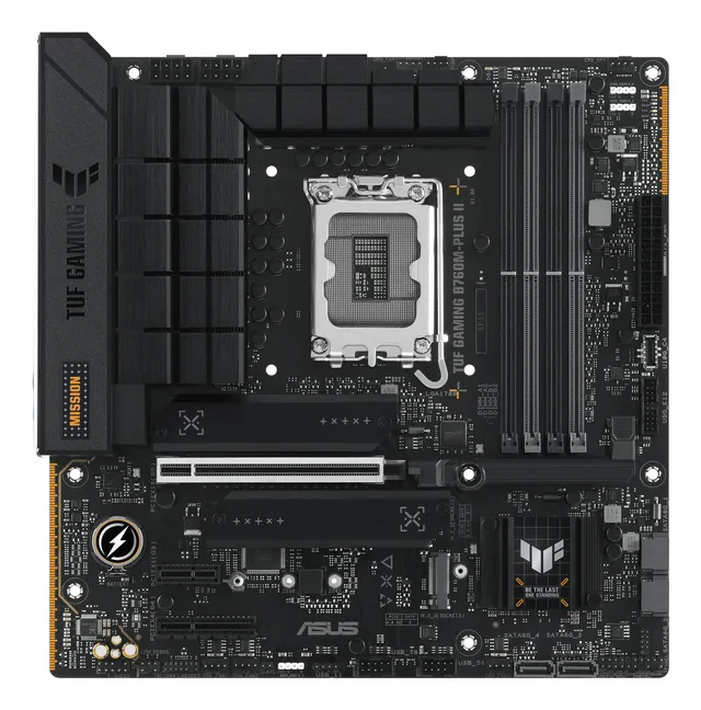 TUF GAMING B760M-PLUS II Moderkort - Intel B760 - Intel LGA1700 - DDR5 RAM - Micro-ATX