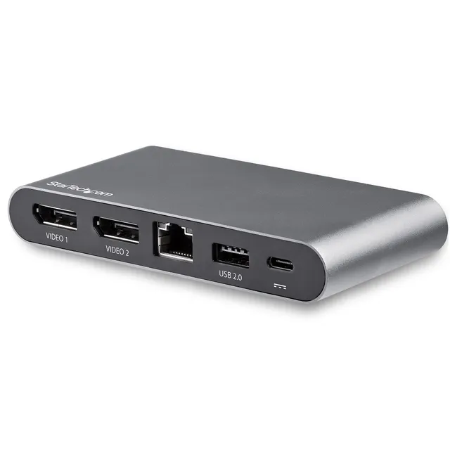 USB C Dock, 4K Dual Monitor DisplayPo