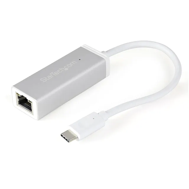 USB-C till Gigabit-nätverksadapter - silver - Nätverksadapter - USB-C - Gigabit Ethernet - silver