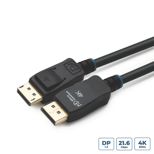 - DisplayPort-kabel - DisplayPort (ha