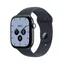Watch Series 12 GPS + Cellular 42 mm nattblå keramik, marinblå Sportband - M/L