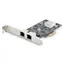Startech 2.5Gbps NBASE-T PCIe Network Card, Intel I225-V, PCIe 2.0 x2, 2-Port 2.5GbE
