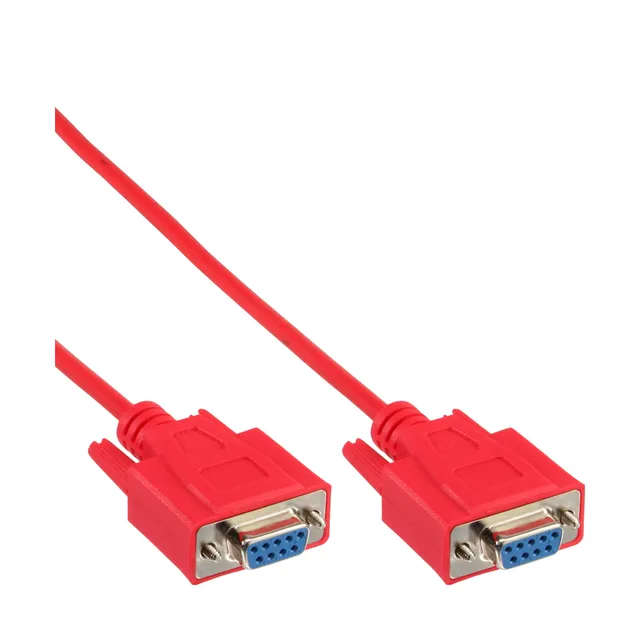 - null modem cable - DB-9 to DB-9 - 3 m