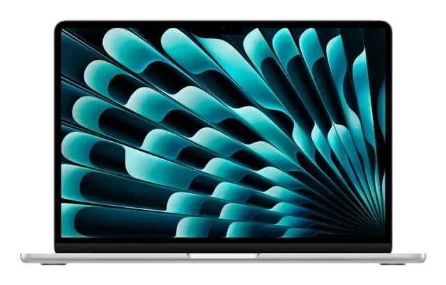 MacBook Air - M4 - Apple M4 8-core - 16 GB RAM - 256 GB SSD - 13.6" IPS 2560 x 1664 (WQXGA) - Wi-Fi 6E, Bluetooth - silver - kbd: Svenska/finska