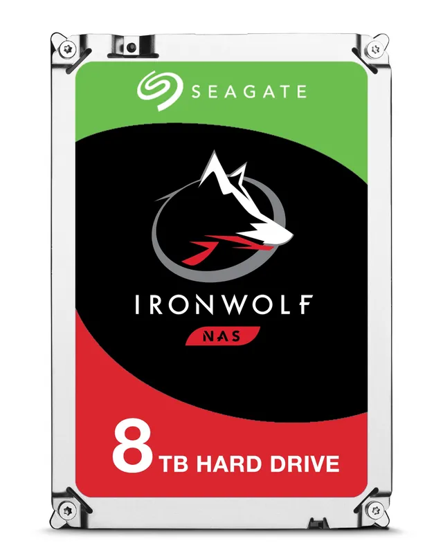 IronWolf ST8000VN004 - Hårddisk - 8 TB - i